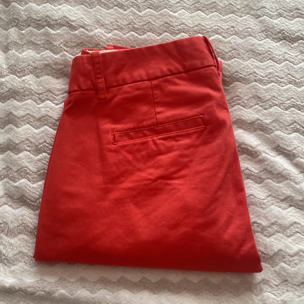 J. Crew Bennett Chino in Red Size 0